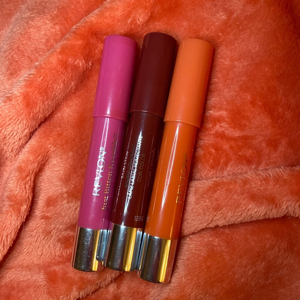 Revlon Just Bitten Kissable Balm Stains (set of 3)
